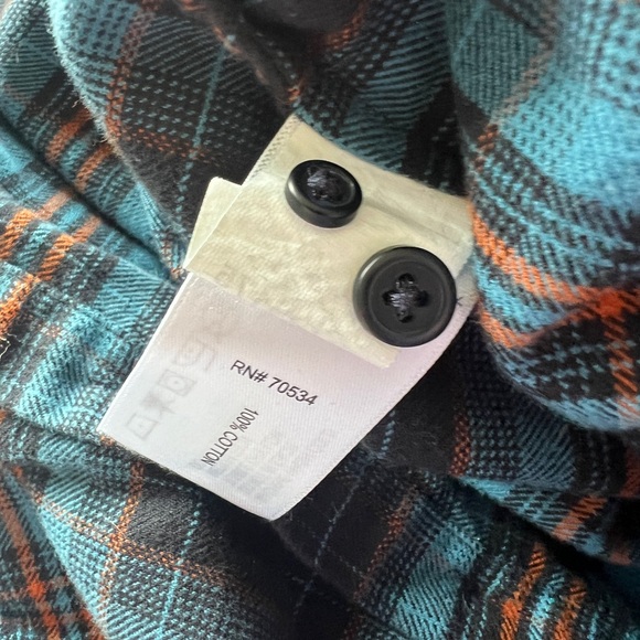 Womens Orvis cotton flannel shirt size Medium - Picture 4 of 4